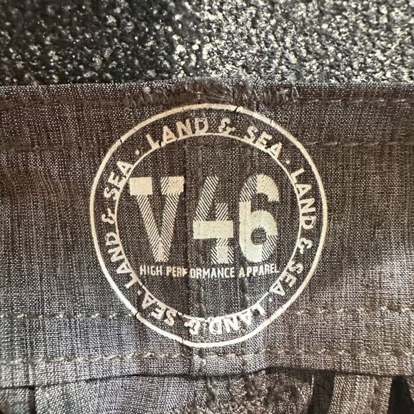 NEW V46 Vintage 1946 Mens FISHER Performance Cargo Shorts Size 33 (DD) - Picture 6 of 8